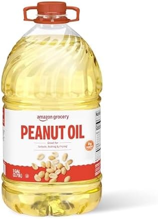 Amazon Grocery, Peanut Oil, 128 Fl Oz