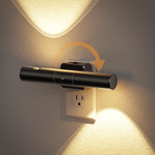 JandCase LED Night Light, 1 Pack Night Lights Plug into Wall
