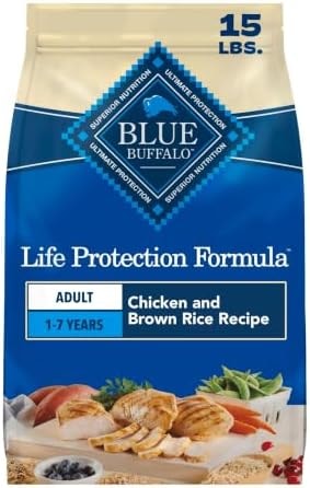 Blue Buffalo Life Protection Formula Chicken Adult Dry Dog Food, 15 lb