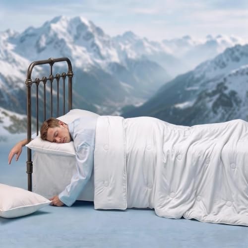 Cooling Comforter King/Cali King Size with Japanese Double-Sided Cold Tech
