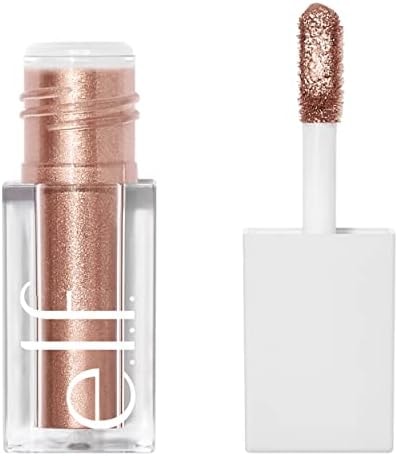 e.l.f. Liquid Metallic Eyeshadow, Quick-Drying, Long-Lasting, Gel-Based Formula For One-Swipe Pigmented Coverage, Vegan & Cruelty-Free, Comet