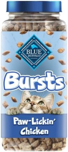 Blue Buffalo Bursts Chicken Crunchy & Creamy Cat Treats, 12 oz