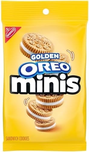 OREO Minis Golden Sandwich Cookies, 3 oz