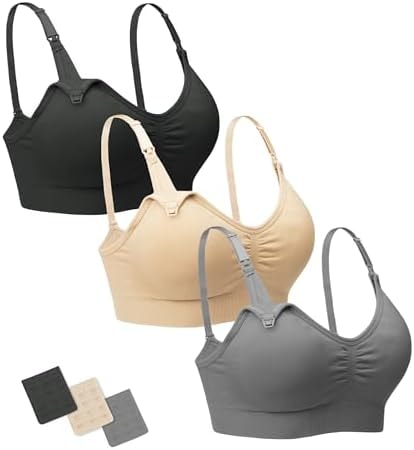 Stelle Nursing Bras Maternity Bralette Seamless for Breastfeeding