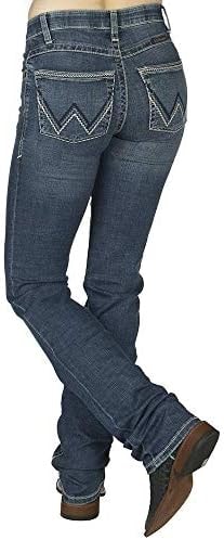 WranglerwomensWillow Mid Rise Performance Waist Boot Cut Ultimate Riding Jean