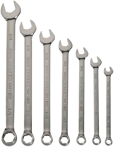 CRAFTSMAN OVERDRIVE 7-Piece Standard (SAE) Wrench Set (CMMT87707)