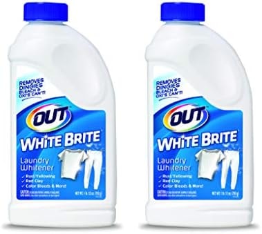 Out White Brite Laundry Whitener Powder, 1 lb 12 oz, 2 Bottles