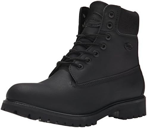 Lugz Men's Convoy Classic 6-inch Chukka Boot, Black Scuff Proof, 7 M