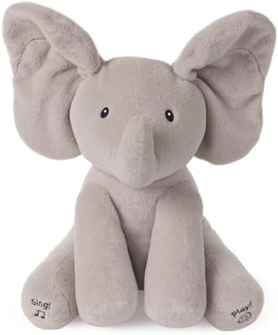 GUND Baby Flappy Elephant 12-Inch Interactive Animated Musical Baby Toy