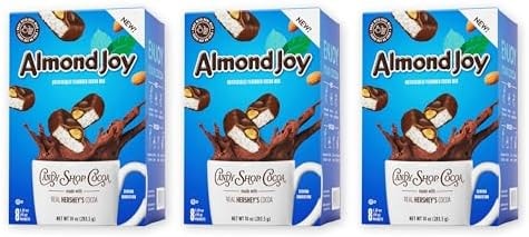 Candy Shop Cocoa ALMOND JOY Iced Cocoa Mix, 1.25oz, 24 Pack