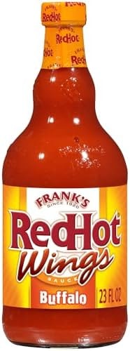 Frank's RedHot Buffalo Wings Hot Sauce, 23 fl oz (Pack of 6)