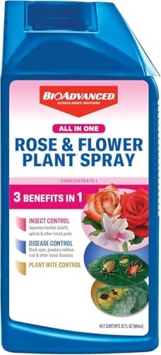 BioAdvanced All-in-One Rose & Flower Plant Care Concentrate - 32 oz Bottle