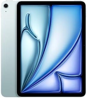 Apple iPad Air 11-inch (M4): Liquid Retina Display, 128GB, 12MP Front/Back Camera, Wi-Fi 7 with Apple N1, Touch ID, All-Day Battery Life — Blue
