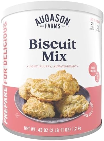 Augason Farms Buttermilk Biscuit Mix Can