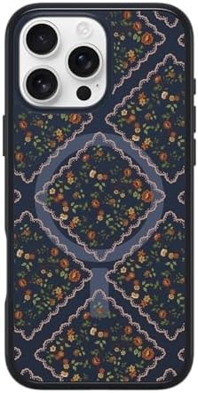 OtterBox iPhone 16 Pro Max Symmetry Series Clear Case - Blue Floral