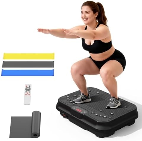 DKDNSJ Vibration Plate Exercise Machine for Lymphatic Drainage