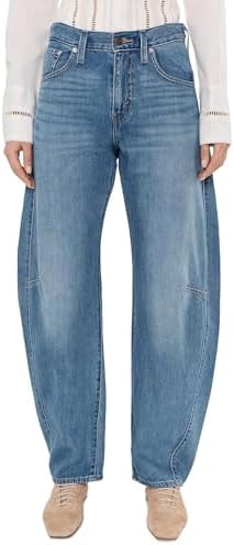 Levi's Women's Cinch Barrel Jeans, (New) Lift Up (Lightweight) (Non-Stretch), 34 Regular