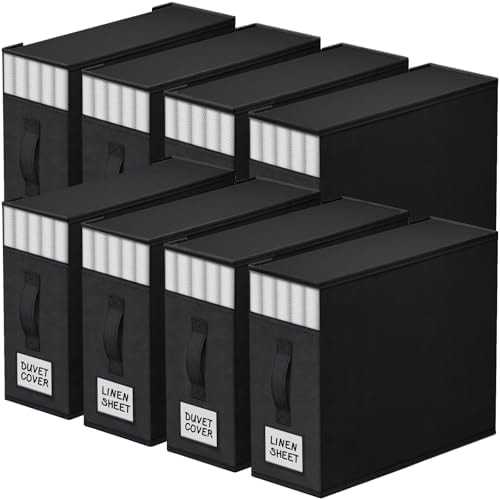 StorageTastic Bed Sheet Closet Organizers and Storage Under Bed Storage