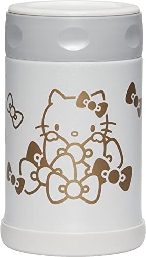 Zojirushi Hello Kitty 17 Oz Stainless Steel Food Jar, White (White)
