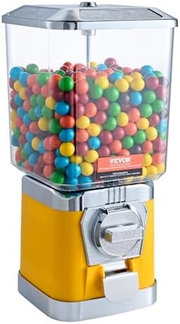 VEVOR Vending Machine, Classic Gumball Bank, Huge Load Capacity Candy Gumball Machine, Mini Vending Machines, Gumball Dispenser Machine for Kids, Perfect for