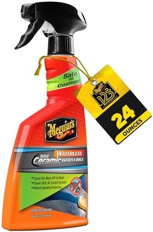 Meguiar's Hybrid Ceramic Waterless Wash and Wax, 24 Oz