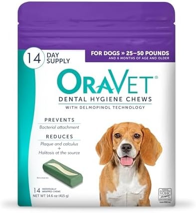 OraVet Dental Hygiene Chews for Dogs