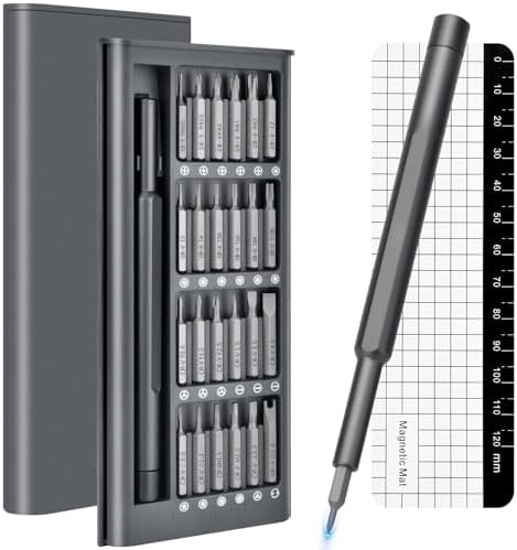 Stocking Stuffers for Men Adult Him 25-in-1 Mini Precision Screwdriver Set