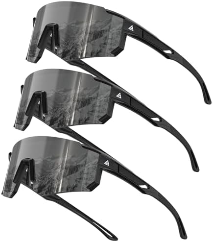 KALIYADI Polarized-Sunglasses-Men Sports Mens-Sunglasses Women: Sun Glasses with UV400 for Running Cycling Golf Fishing
