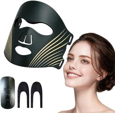red Light Therapy for face,Ideal for Facial Wrinkles, Acne, and Relaxation of Muscle Tissue; Temporarily Increase Local Blood Circulation. LED Light Therapy Ideal for Home, Work,Travel & Yoga