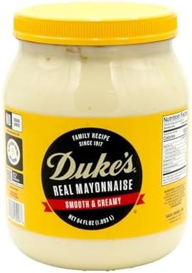 Duke’s Real Mayonnaise Jar – Original Smooth & Creamy Taste, 64 Ounce (Pack of 1)