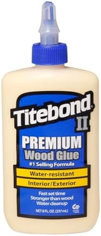 Titebond II Premium Wood Glue 8 Oz. – Honey Cream, 5003