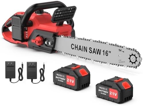 ALSO GO 16 Inch Electric Chainsaw Cordless 1350W Brushless Power Chain Saw