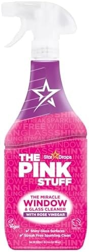 Stardrops The Pink Stuff Miracle Window Cleaner Spray, 30 Fl Oz