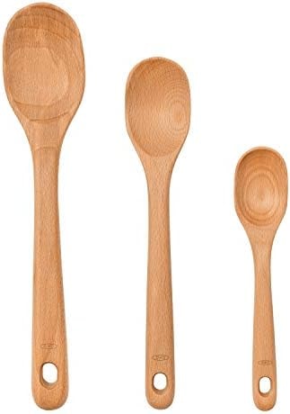 OXO Good Grips 3-Piece Wooden Spoon Set