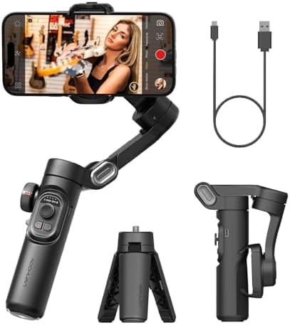 AOCHUAN Smart XE 3-Axis Phone Gimbal Stabilizer for iPhone