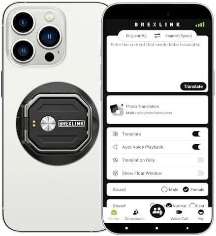 3-in-1 AI Translator Recorder, Language Translator Device, NO FEE for Translate & Transcribe with APP, 140+ Language Translator, Online/Offline/Video/Photo Translation for Meeting Lecture Travel