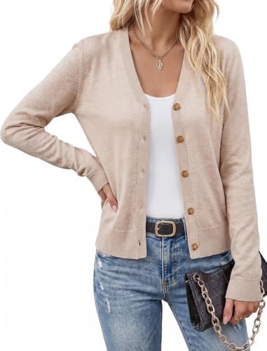 FireSwan Womens Lightweight Cardigan Sweater Fall Business Casual Outfits