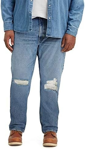 Levi's Men's 541 Athletic-fit Jean, Dolf Metal Indigo Destructed - Stretch, 35W X 30L