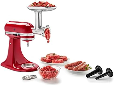 KitchenAid KSMMGA Food Grinder Attachment for All KitchenAid Stand Mixers