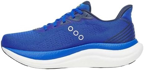 Saucony Men's Triumph 23 Sneaker, Lapis/Silver, 14 Wide