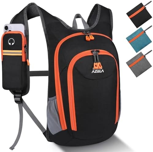 Esup 15L Small Hiking Backpack Foldable Lightweight Travel Day Pack