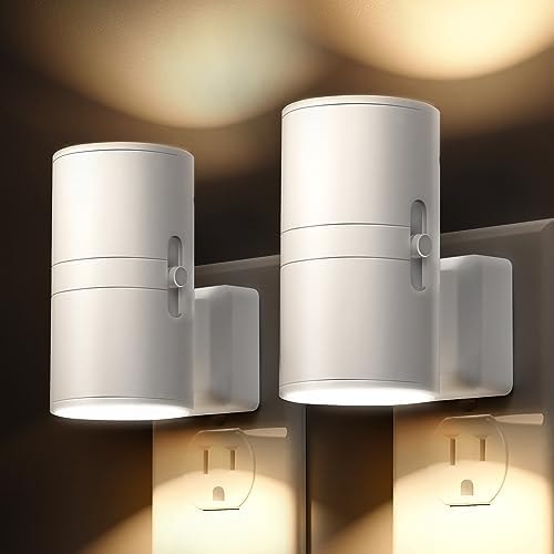 L LOHAS LED Night Light Plug in, Night Lights Plug into Wall, Soft White