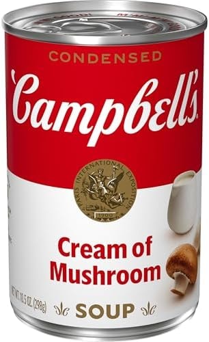 Campbell's Condensed Cream of Mushroom Soup, 10.5 oz Can