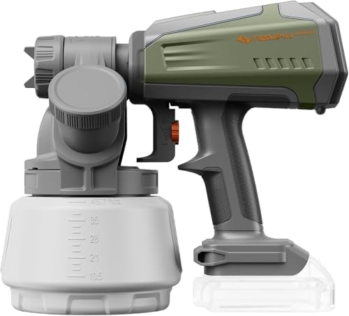 Tilswall Cordless Paint Sprayer Shark700, Fits Dewalt 20V (No Battery)