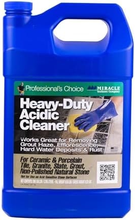 Miracle Sealants Heavy-Duty Acidic Cleaner & Rust Stain Remover, Gallon