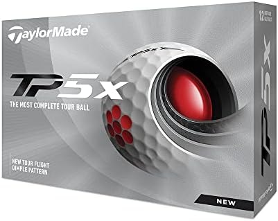 TaylorMade Golf 2021 TP5X Golf Balls White