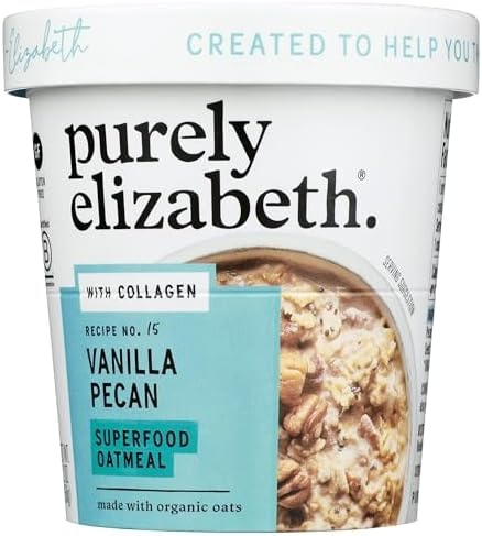 Purely Elizabeth, Oats Vanilla Pecan Collagen Protein, 2 Ounce