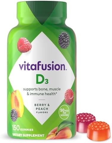 Vitafusion Vitamin D3 Gummies | 2000 IU (50 mcg) Per 2 Gummies