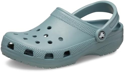 Crocs Unisex-Adult Classic Clog, Clogs for Women and Men, Pond, 12 Women/10 Men