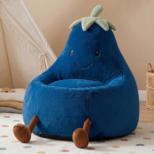 HAPPYMONT 24" Kids Bean Bag Chair for Reader, Living Room, Bedroom